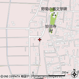千葉県松戸市栗山644周辺の地図