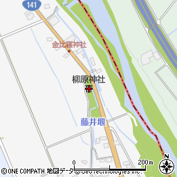 柳原神社周辺の地図