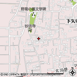 千葉県松戸市下矢切211周辺の地図