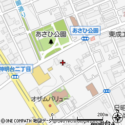 東京都羽村市神明台4丁目1-27周辺の地図