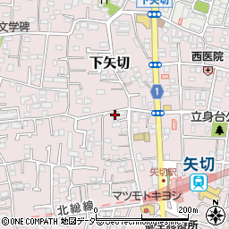 千葉県松戸市下矢切204周辺の地図