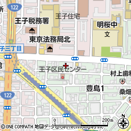 東京ガスライフバル北周辺の地図
