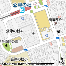 千葉県成田市公津の杜4丁目6-7周辺の地図