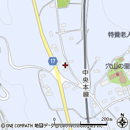 山梨県韮崎市穴山町5541周辺の地図