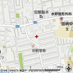 田柄官舎２号棟周辺の地図