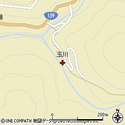 山梨県北都留郡小菅村2202周辺の地図