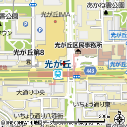 ナムコ・ダイエー練馬店周辺の地図