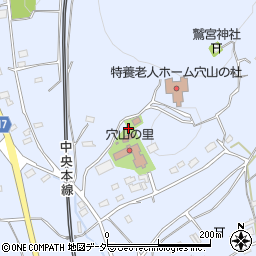 山梨県韮崎市穴山町5368-1周辺の地図