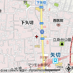 千葉県松戸市下矢切66周辺の地図