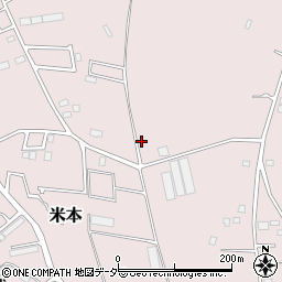 千葉県八千代市米本2394周辺の地図