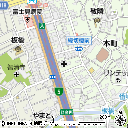 鍵屋トラブル緊急隊・板橋本町店周辺の地図