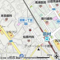 ＧＳパーク羽村駅前第二駐車場周辺の地図