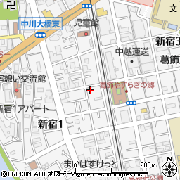 ハイツ新宿周辺の地図
