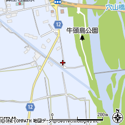 山梨県韮崎市円野町下円井560周辺の地図