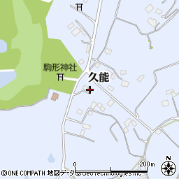 千葉県富里市久能410周辺の地図