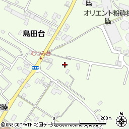 千葉県八千代市島田台周辺の地図
