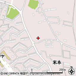 千葉県八千代市米本1304周辺の地図