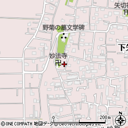千葉県松戸市下矢切254周辺の地図