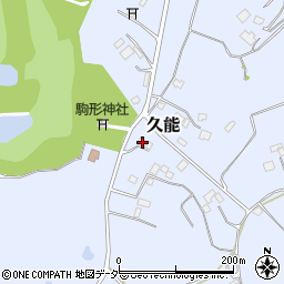 千葉県富里市久能410-10周辺の地図