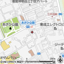 東京都羽村市神明台4丁目3-32周辺の地図