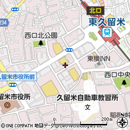 入鹿 Tokyo周辺の地図