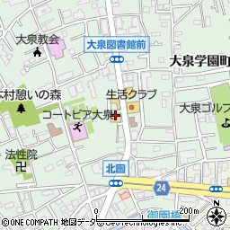 ガスト大泉北園店周辺の地図