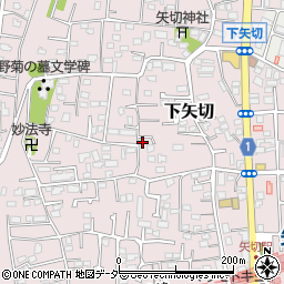 千葉県松戸市下矢切282周辺の地図
