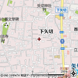 千葉県松戸市下矢切283周辺の地図