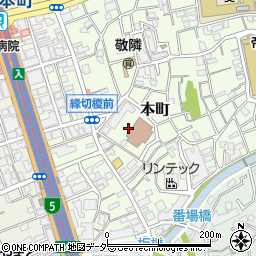 東京都板橋区本町24周辺の地図