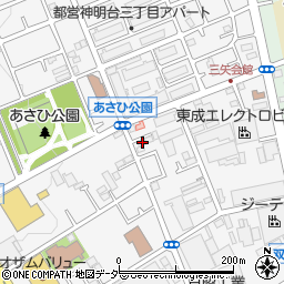 東京都羽村市神明台4丁目3-14周辺の地図