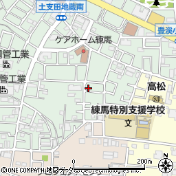 東京都練馬区土支田2丁目2-9周辺の地図