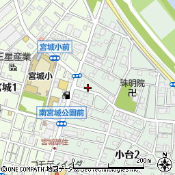 上野理容室周辺の地図