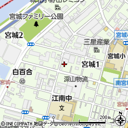 宇井工務店周辺の地図