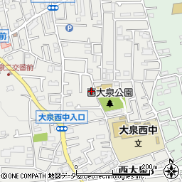 東京都練馬区西大泉3丁目20-26周辺の地図