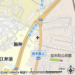 千葉県成田市飯仲1-9周辺の地図