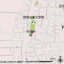 千葉県松戸市下矢切252周辺の地図