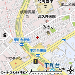 東京都練馬区北町6丁目周辺の地図