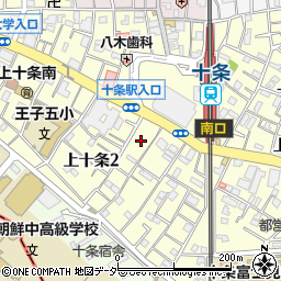 金井荘周辺の地図