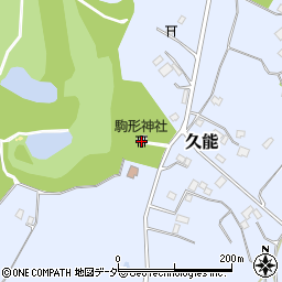 駒形神社周辺の地図