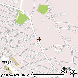 千葉県八千代市米本1306周辺の地図