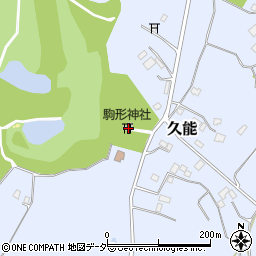 千葉県富里市久能553周辺の地図