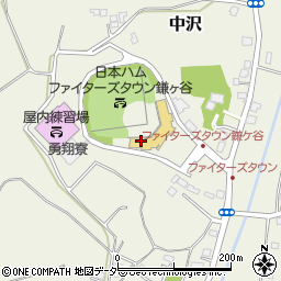 ファイターズ鎌ケ谷スタジアム周辺の地図