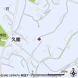 千葉県富里市久能467周辺の地図