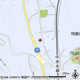 山梨県韮崎市穴山町5545-1周辺の地図