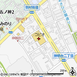 スーパーアルプス羽村店周辺の地図