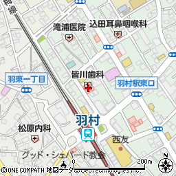 臨海セミナー　羽村校周辺の地図