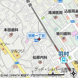 ＧＳパーク羽村駅前駐車場周辺の地図