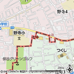 東京靴流通センター　保谷店周辺の地図