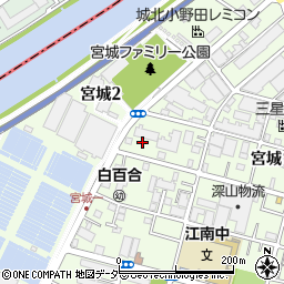 板橋荘周辺の地図