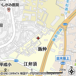 千葉県成田市飯仲1-31周辺の地図